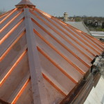 Nice Copper Roofing Example on a Business