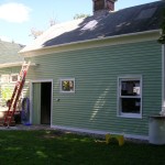 Small House with Siding made from Vinyl