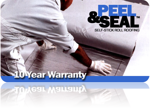 Peel & Seal Self-Stick Aluminum Roll Roofing